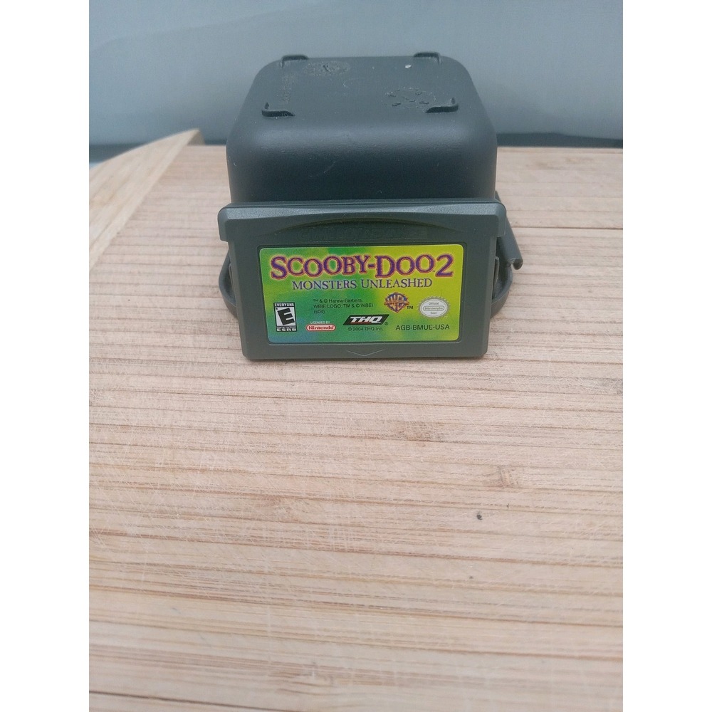 Harry Potter and the Goblet of Fire Nintendo Game Boy Advance Scooby Doo 2 Work